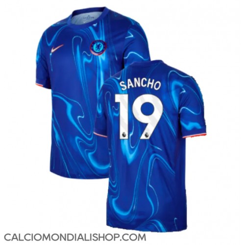 Maglie da calcio Chelsea Jadon Sancho #19 Prima Maglia 2024-25 Manica Corta